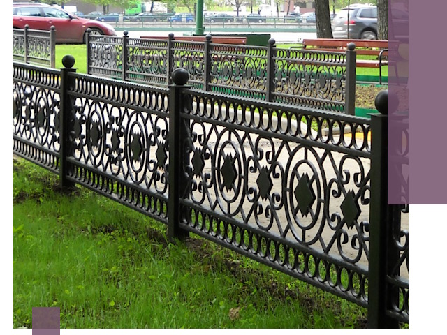 Секционные газонные ограждения под ключ в Находке