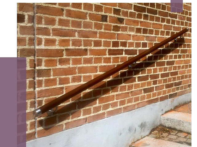 Изготовление пристенных поручней в Находке от 4487 руб. — ПРОЛЁТ-Нхд