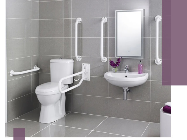 Поручни для санузлов в Находке: установка, ремонт и монтаж